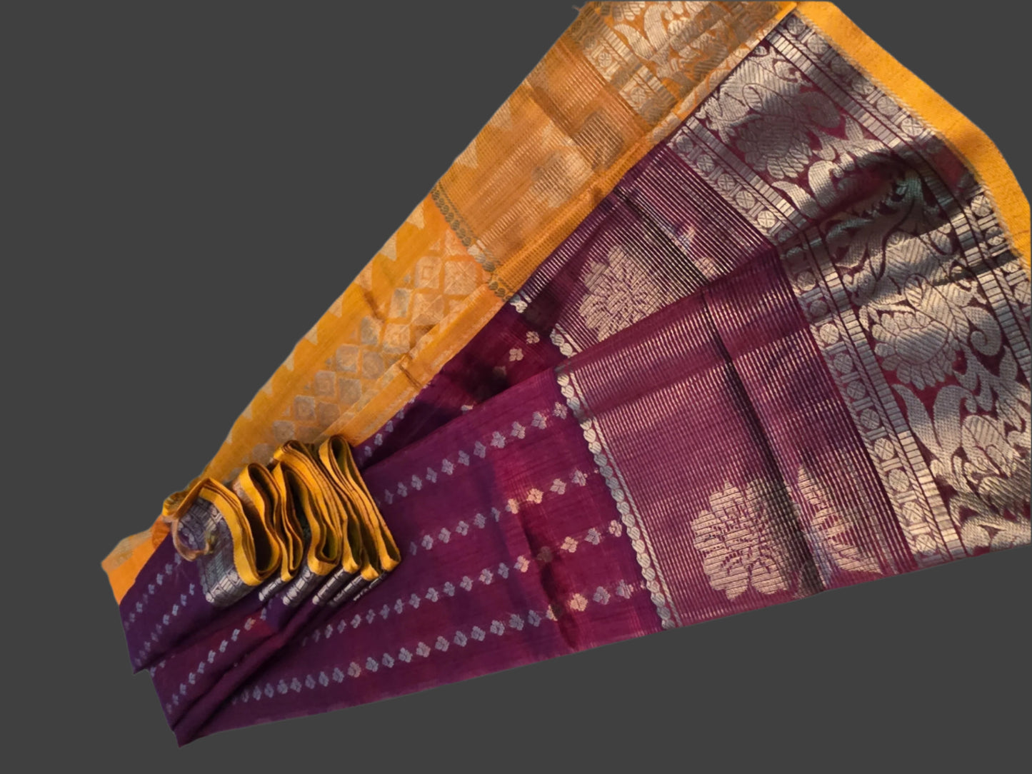 Kuppadam Pattu Handloom Saree USA