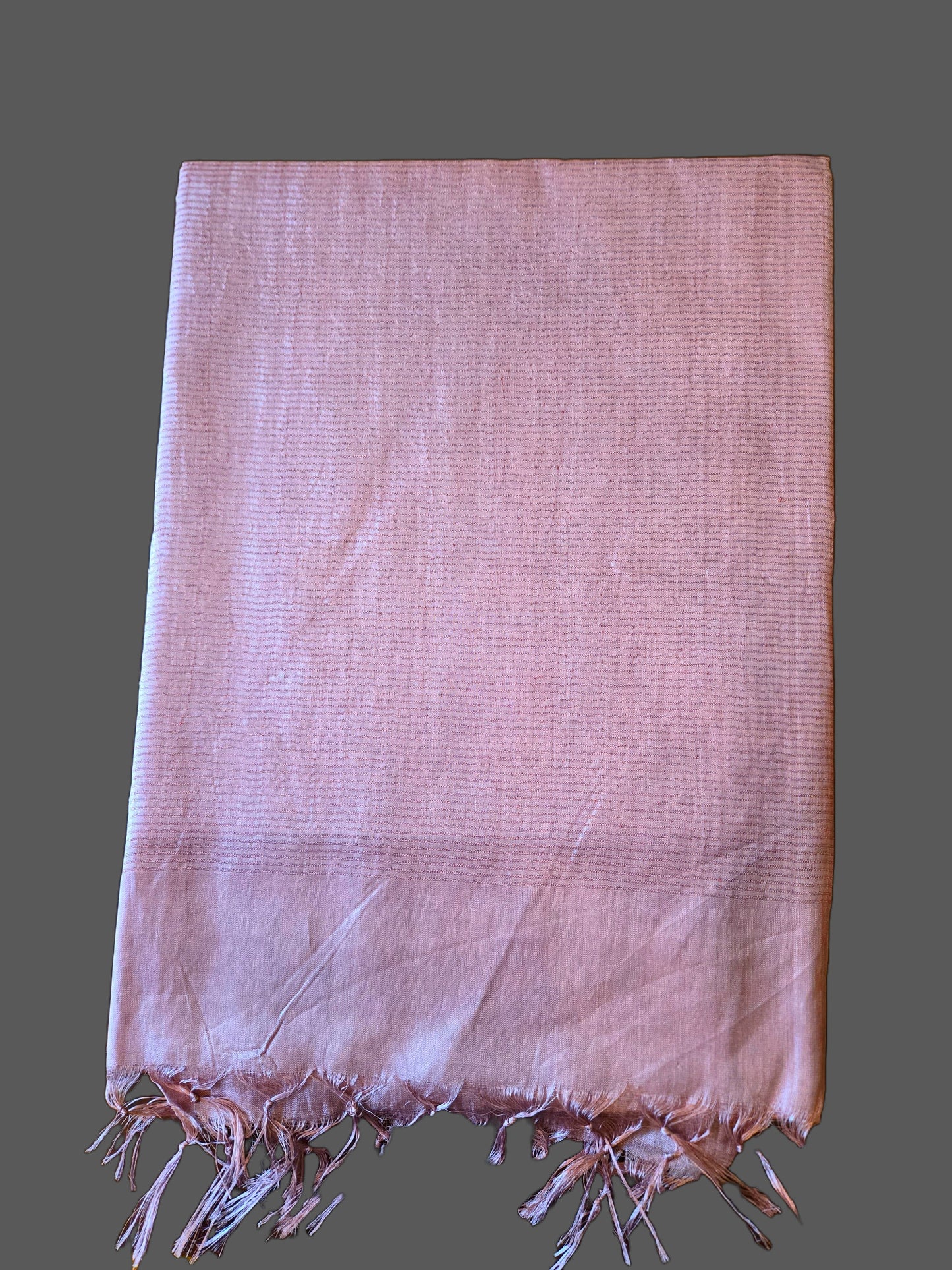 Allover Kanta Stitch Tussar Silk Saree USA in Baby Pink | Handcrafted Soft Silk Saree | Pastel Silk Saree for Wedding & Festive Wear