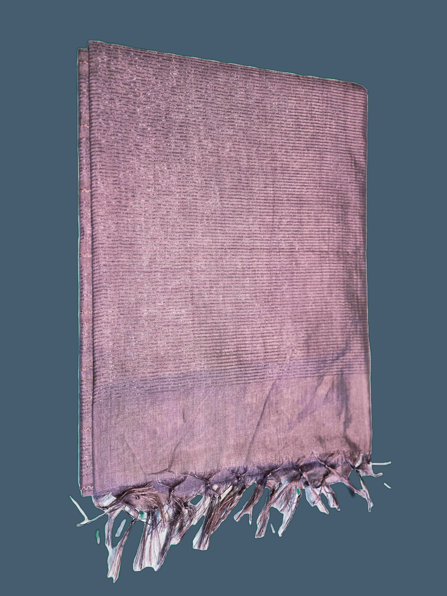 Allover Kanta Stitch Tussar Silk Saree USA in Baby Pink | Handcrafted Soft Silk Saree | Pastel Silk Saree for Wedding & Festive Wear