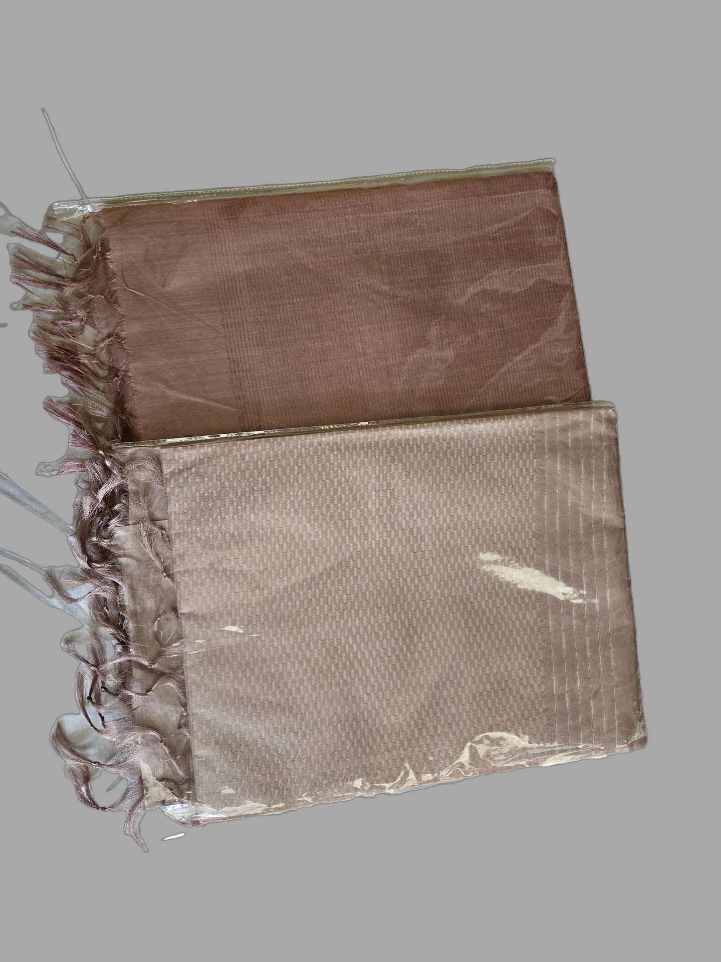 Allover Stitch Tussar Silk Saree USA in Light Lavender |Soft Silk Saree | Pastel Color Silk Saree for Wedding & Festive Wear