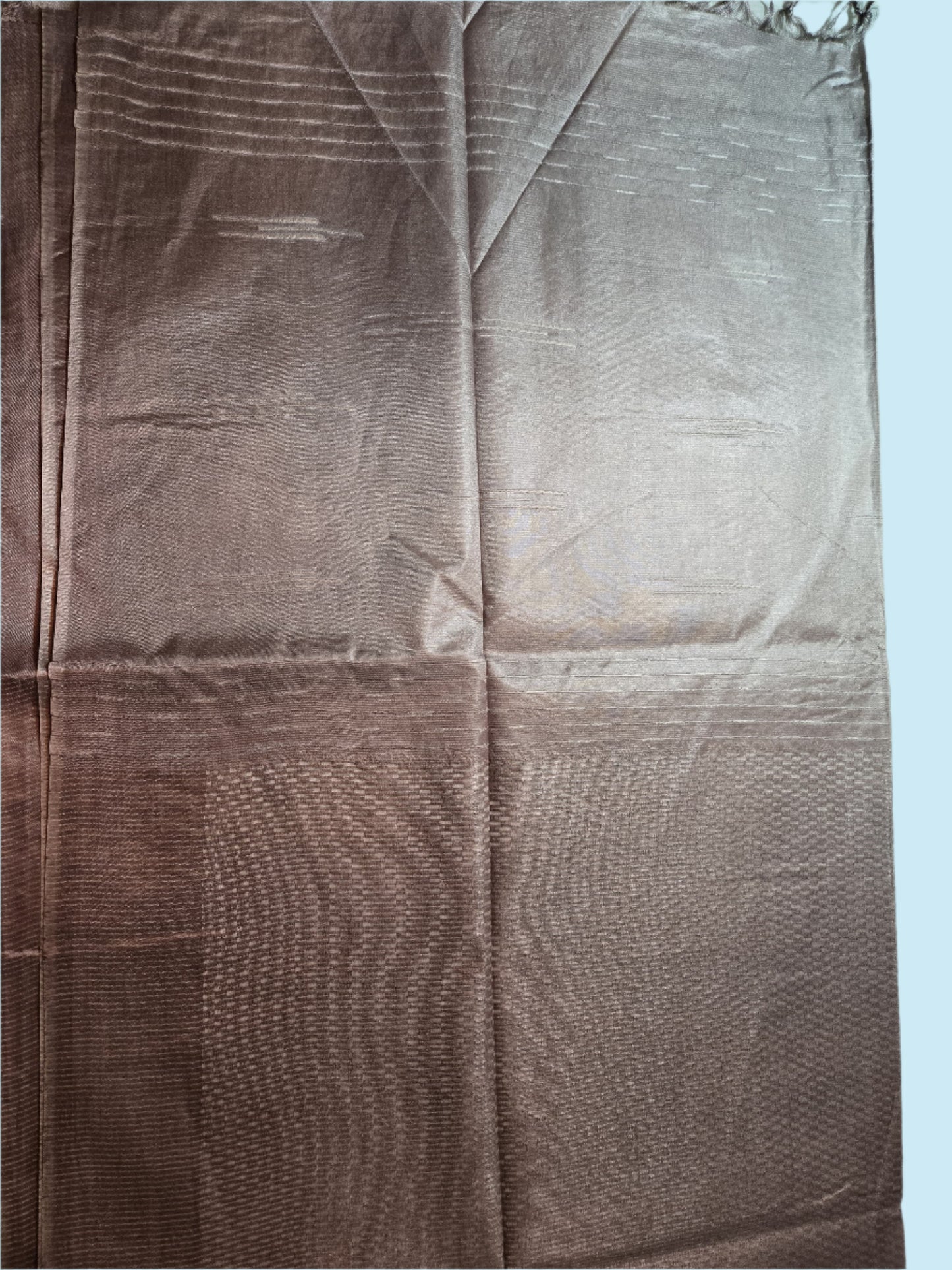 Allover Stitch Tussar Silk Saree USA in Light Lavender |Soft Silk Saree | Pastel Color Silk Saree for Wedding & Festive Wear
