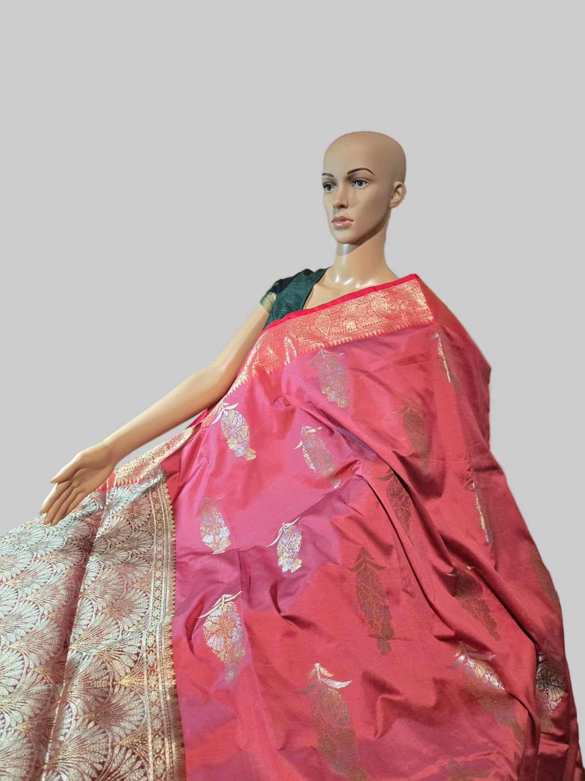 Buy Banaras Soft Silk Saree Katan Silk Saree Online USA – Wedding, Party Wear, Engagements, Festive Events Saree Pink