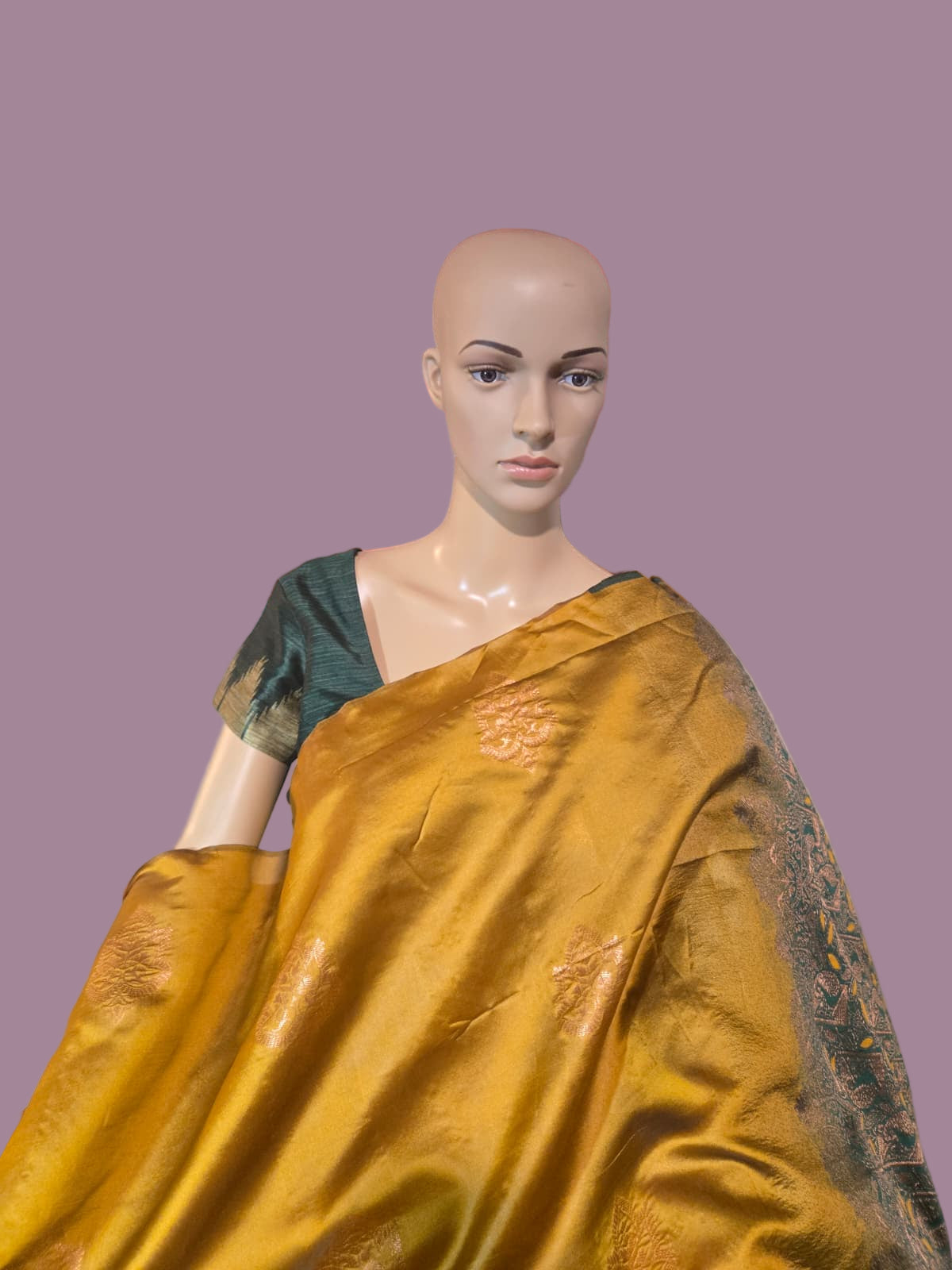 Light Weight Fancy Art Silk Yellow Silk Saree with Blouse Piece. Buy from USA