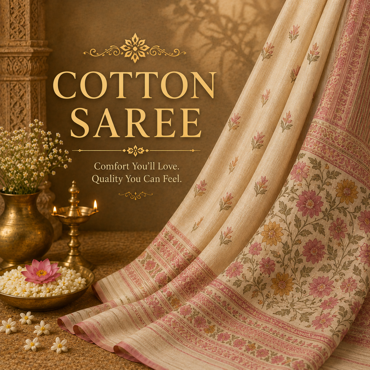 Cotton Saree