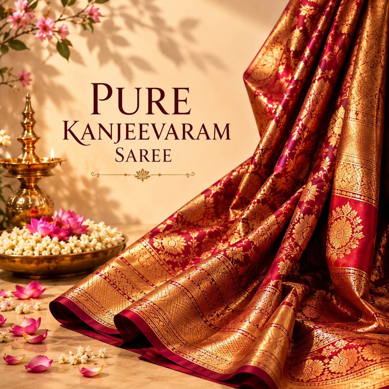 Pure Kanjivaram Silk Saree
