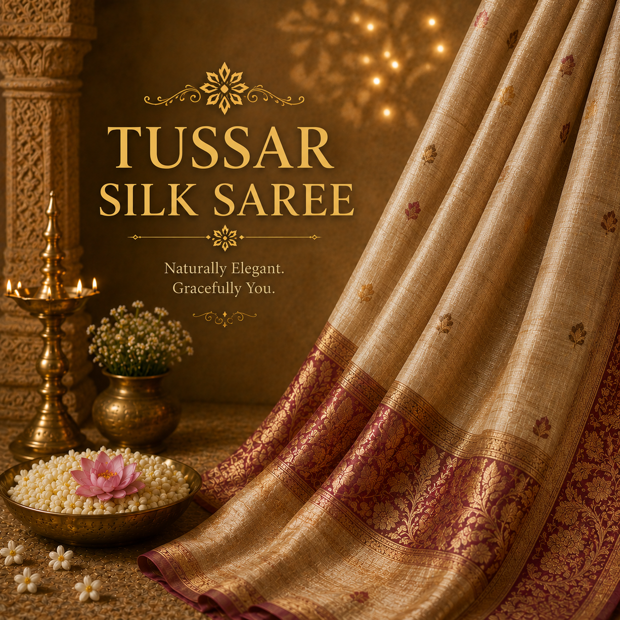 Tussar Silk