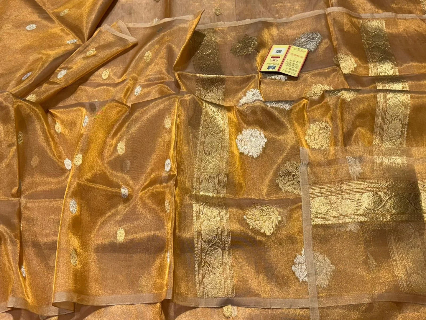 Banarasi Handloom Silk Tissue Saree – Soft Silk Saree– A Timeless Classic