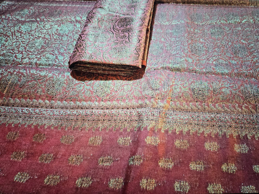Semi Chiniya Mauve Pink Banarasi Silk Saree with Zari Woven Buttas & Banarasi Border | Elegant Soft Silk Saree for Weddings & Festive Wear – Fast Shipping from USA Shop now!