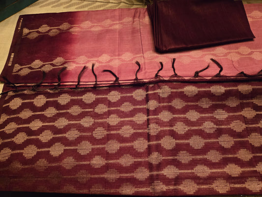Bamboo Semi Silk Saree from USA