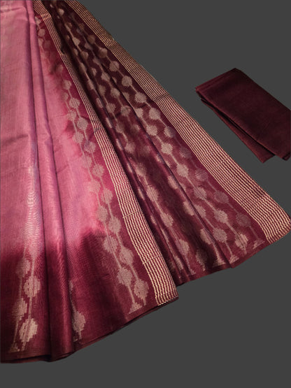 Bamboo Semi Silk Saree from USA