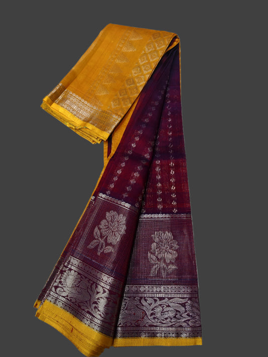Kuppadam Pattu Handloom Saree 