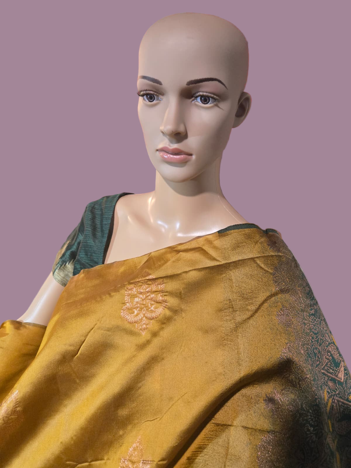 Light Weight  Fancy  Art Silk Yellow Silk Saree with Blouse Piece. Buy from USA