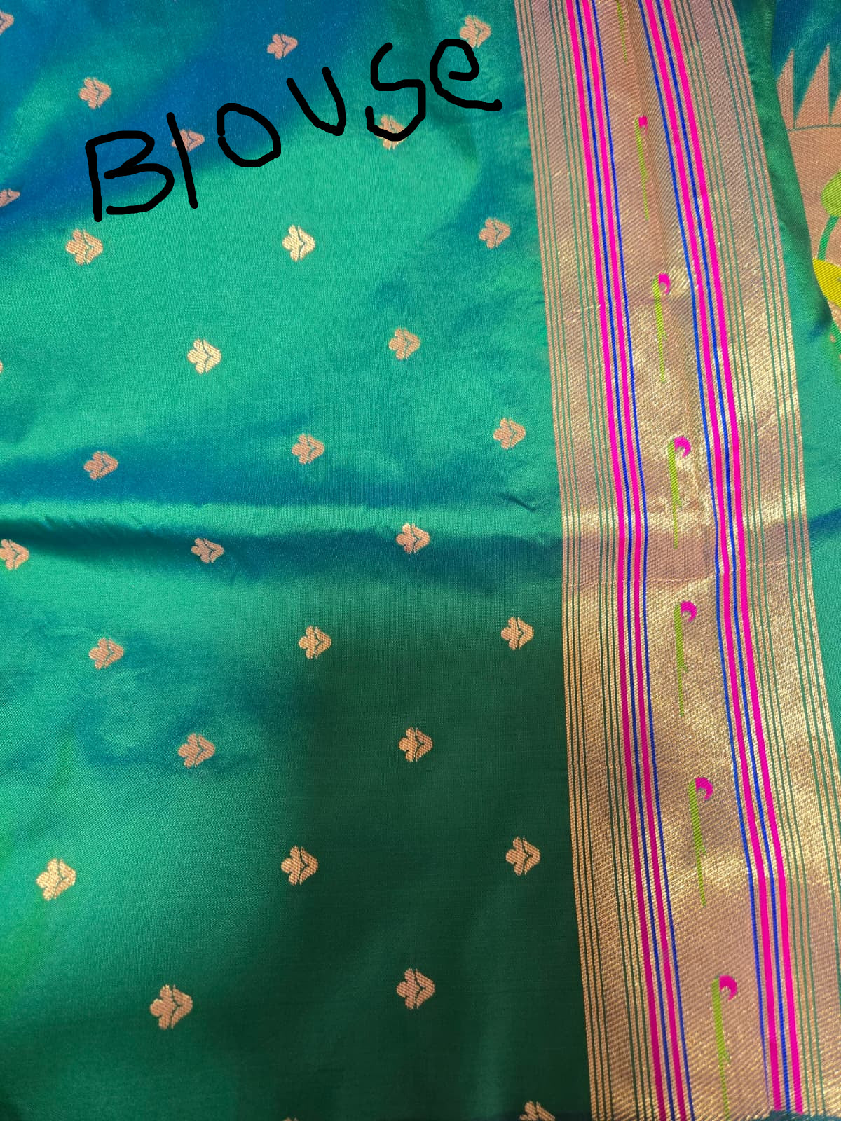 Exclusive Kanjeevaram Paithani Silk Saree Buy from USA