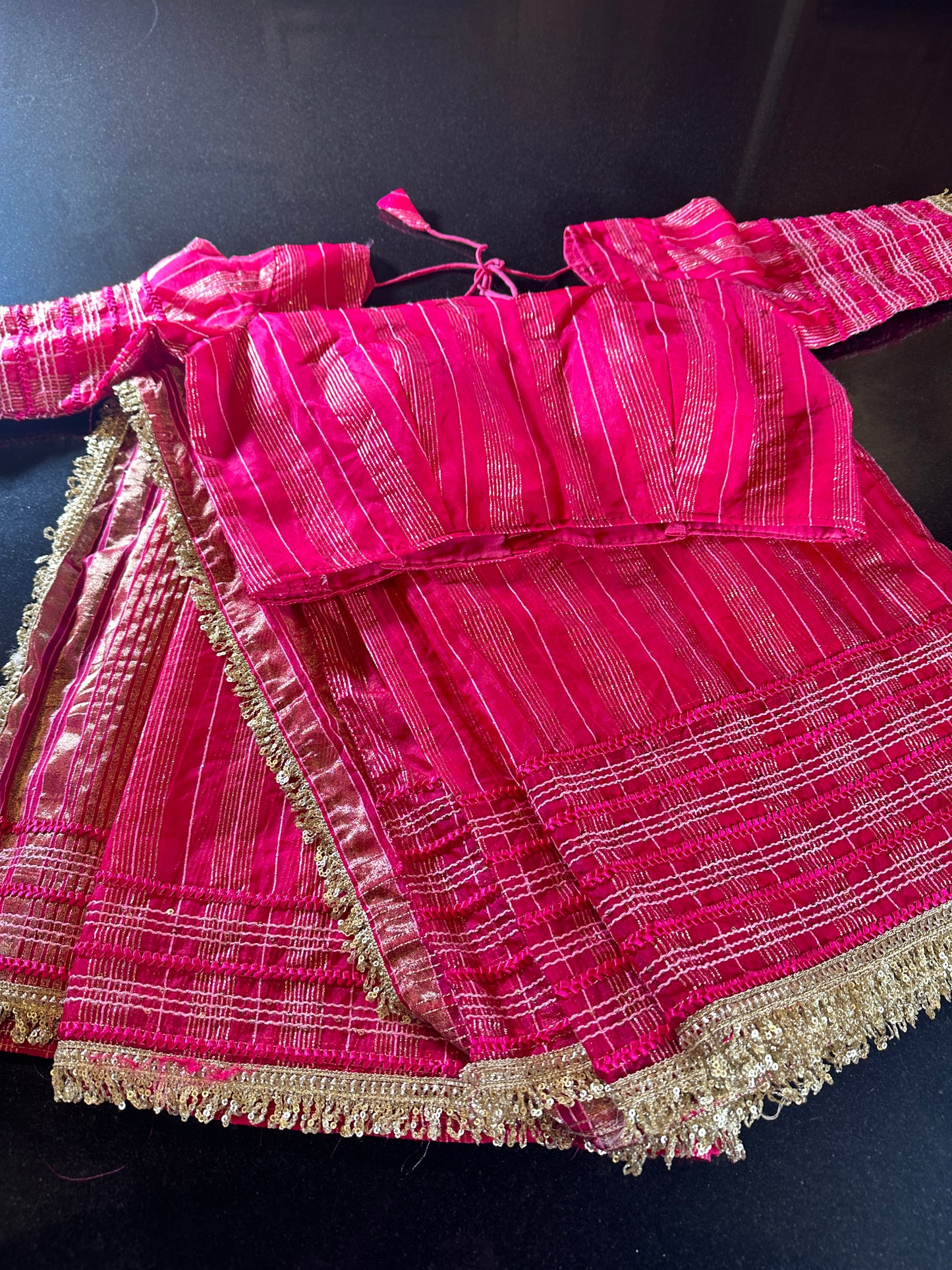Women Soft Tissue Silk Saree with Weaving Sequin Ribbon Work & Fancy Lace | Party Wear Saree | Shipping from USA